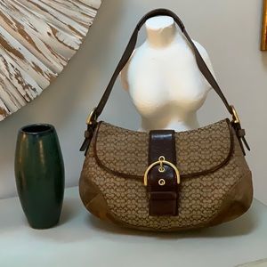 Coach Monogram Shoulder Bag